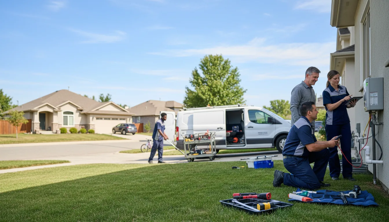 Tankless water heater service in Altus, OK